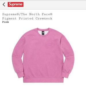 New Supreme x The North Face Crewneck